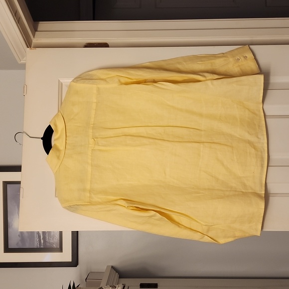 Talbots Linen Button down - Picture 4 of 4